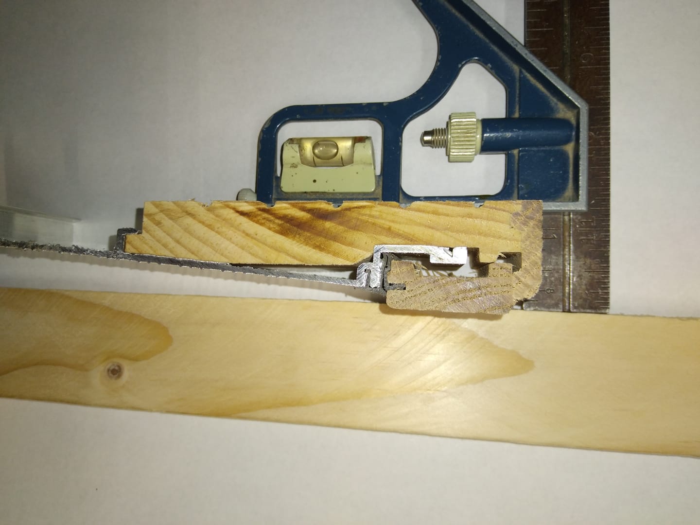 Customer photo review of 36" x 8" Inswing Threshold