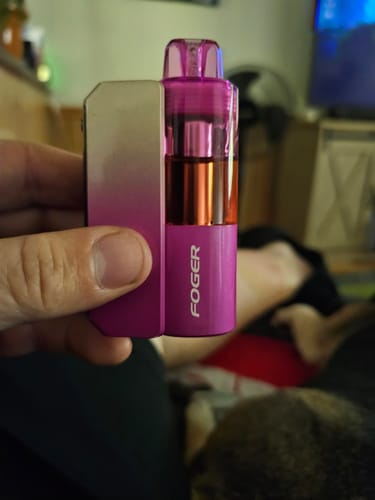 Customer photo review of Foger Switch Pro 30K Disposable Pod (Requires Vape for Use)
