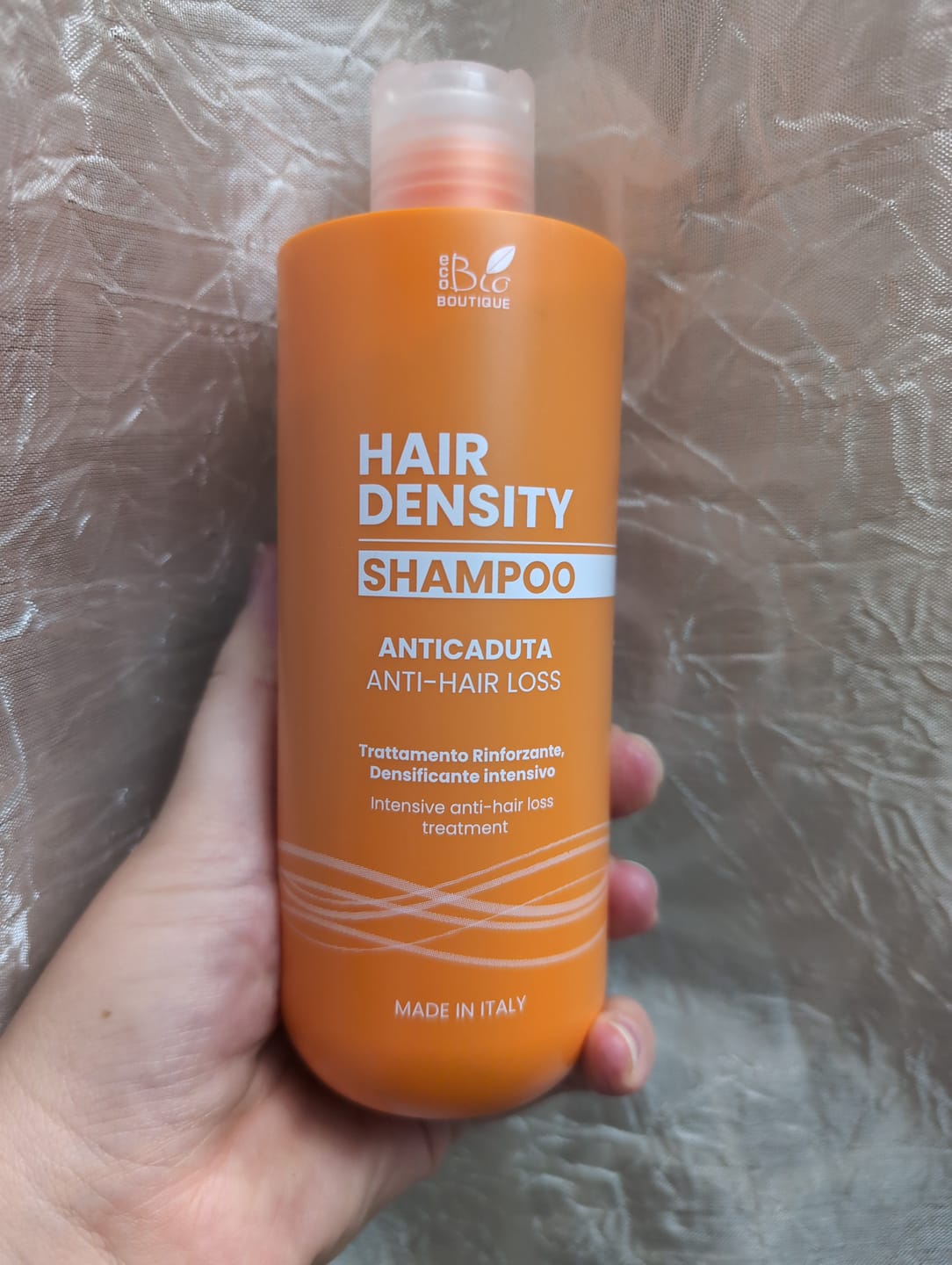 Customer photo review of Hair Density - Shampoo Anti Caduta