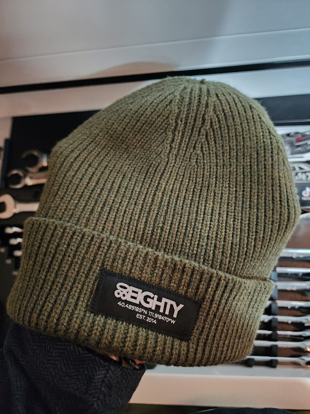 Customer photo review of 80eighty® HQ Jade Beanie