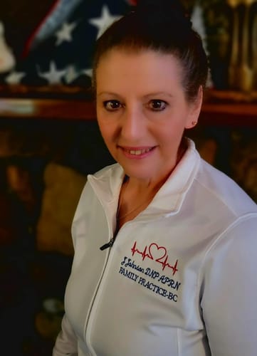 Customer photo review of Personalized 100% Poly Ladies Sport-Wick®  Full-Zip