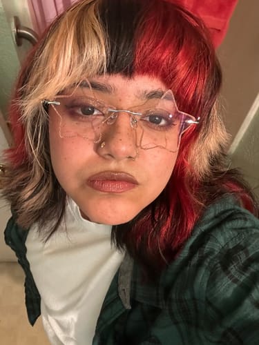 Customer photo review of Starr Eyeglasses