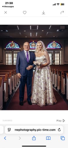 Customer photo review of High Quality Halo Hair Extensions