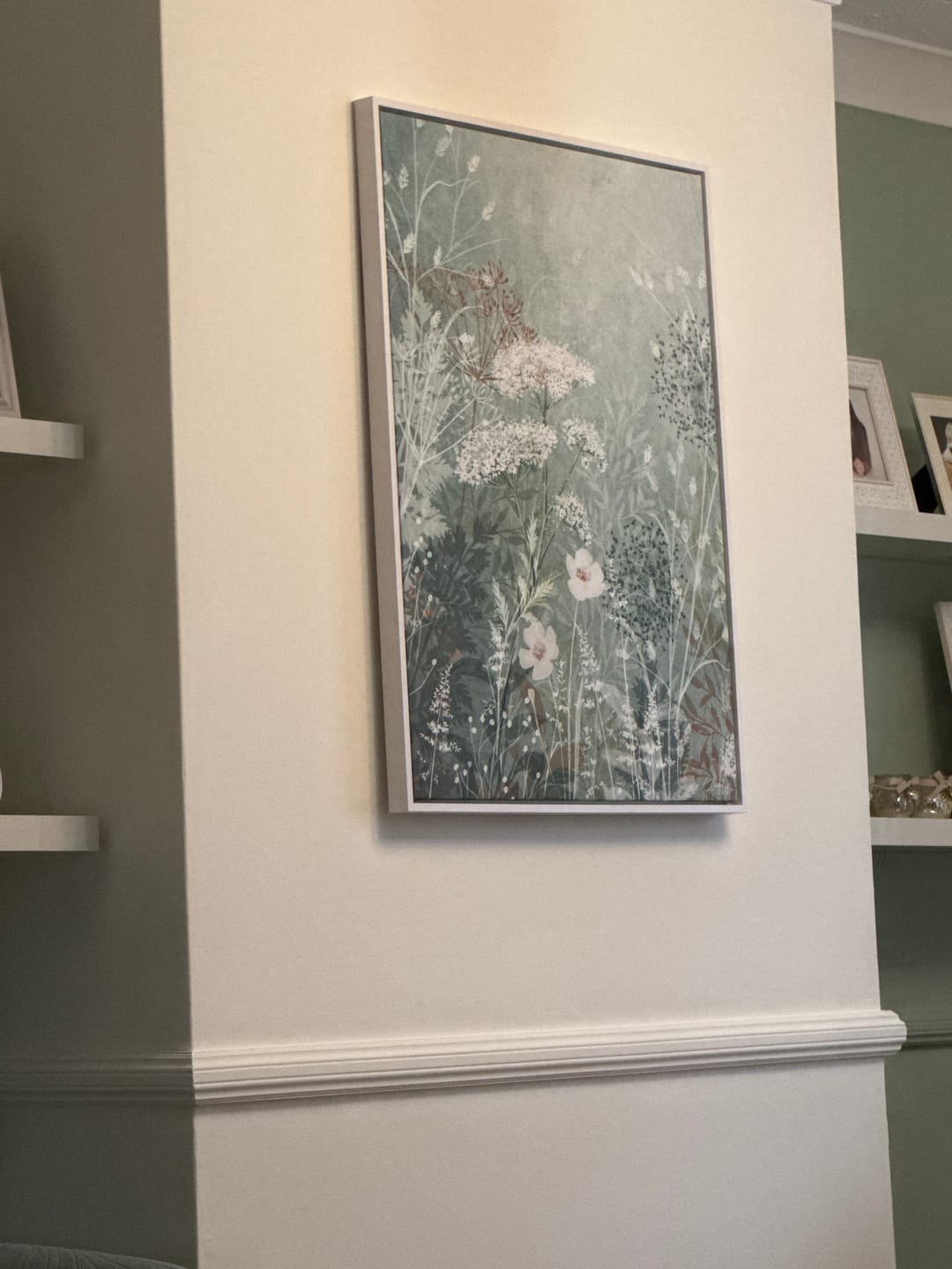 Customer photo review of Wild Sage Meadow I Large By Charlotte Oakley