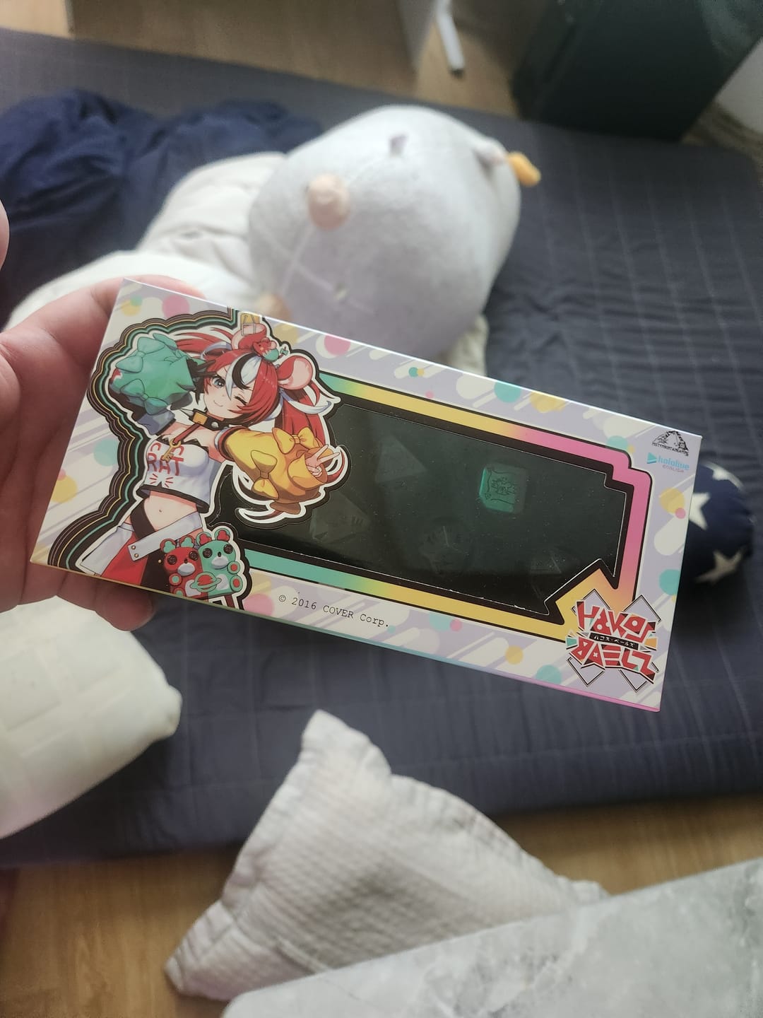 Customer photo review of PRE-ORDER | Baelz Dice Set | hololive x MMG Exclusive