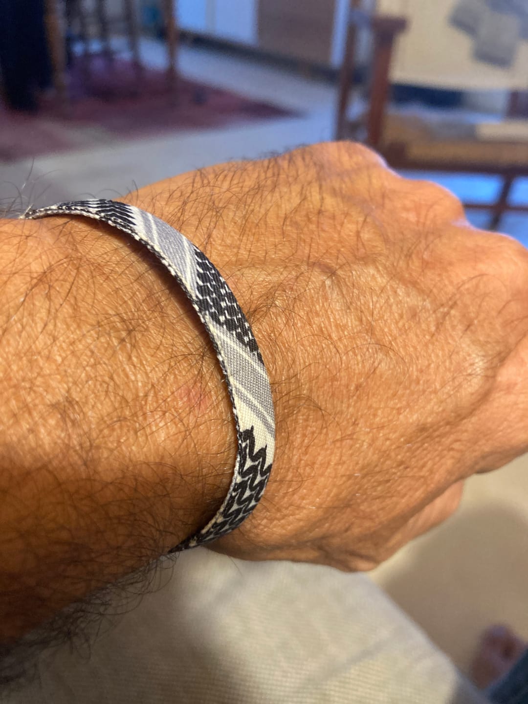 Customer photo review of Keffiyeh Bracelet