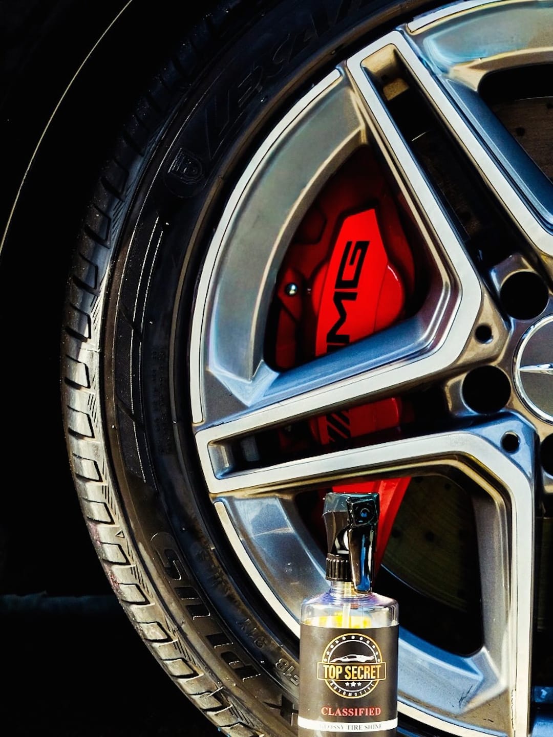 Customer photo review of SHYNX - GLOSSY TIRE SHINE