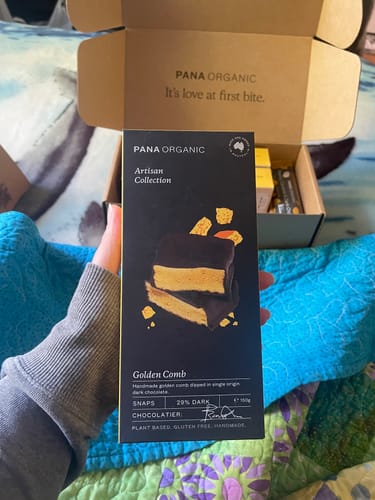 Customer photo review of Golden Comb Chocolate Snaps - NEW