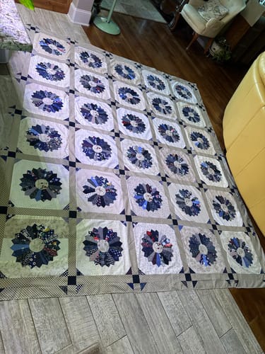 Customer photo review of Blue Scrap Bag