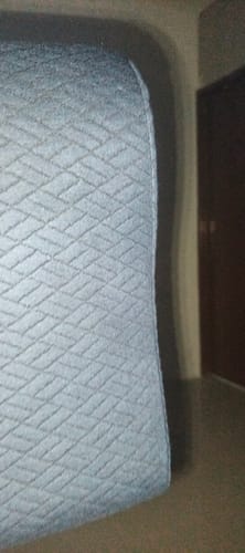 Customer photo review of Hard Curved Latex Pillow