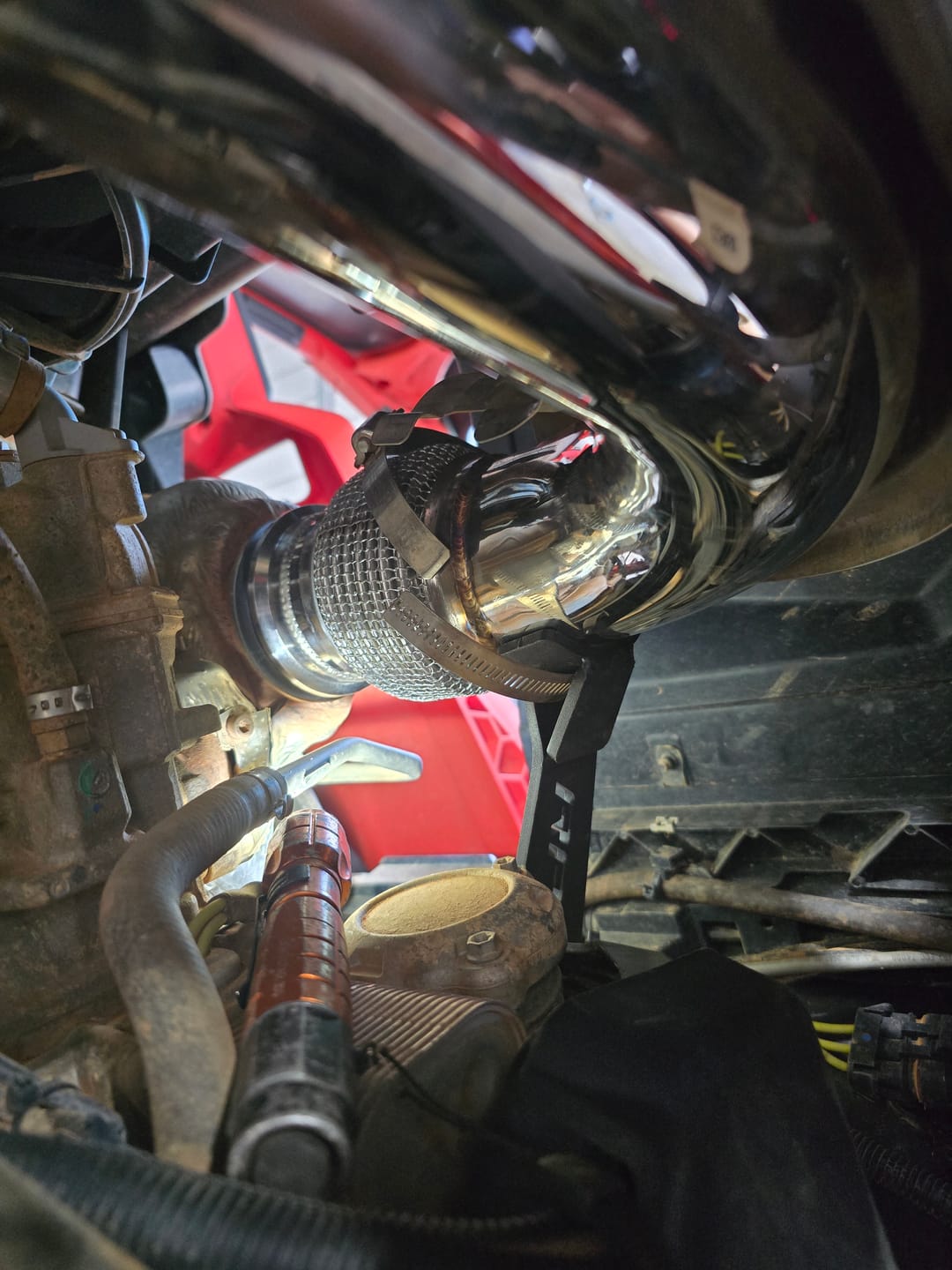 Customer photo review of RPM Can-Am X3 E-Valve 2.5" Electronic Dump Valve Exhaust / Mid pipe
