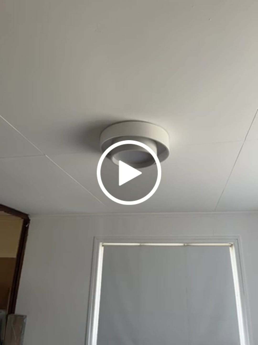 Customer video review of Creative Concentric Circle Led Ceiling Light