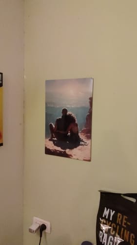 Customer photo review of יצירת פוסטר מתמגנט מתמונה