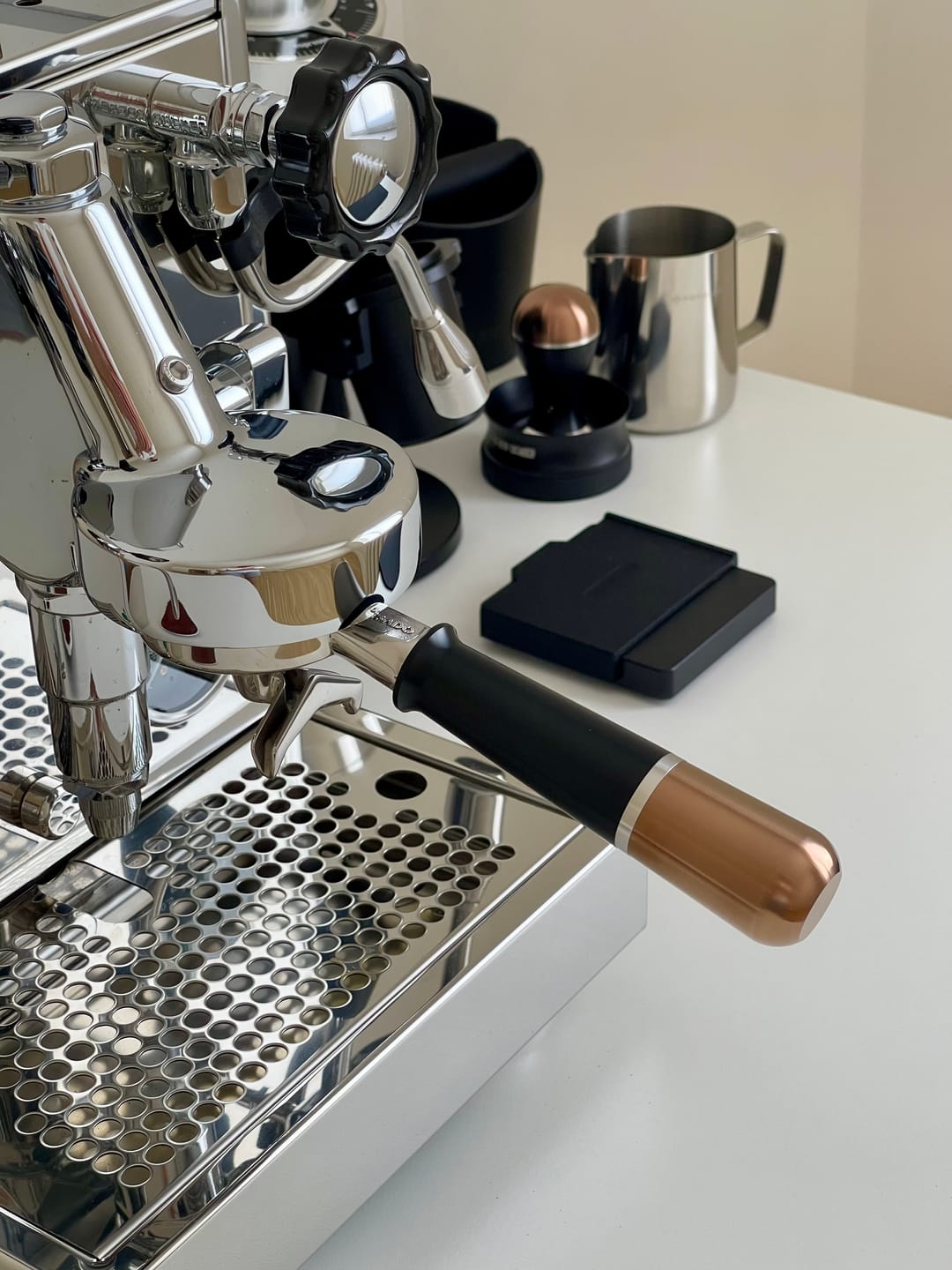 Customer photo review of Modular Portafilter Handles