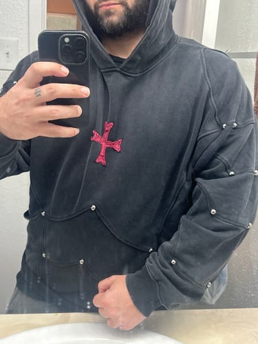 Customer photo review of Crusader Armor Hoodie