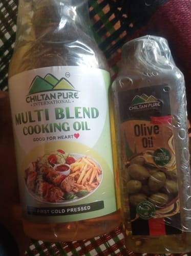 Customer photo review of Cooking Oil – Blended Edible Vegetable Oil  1Liter