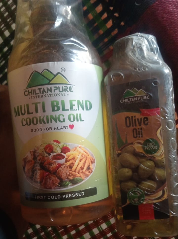 Customer photo review of Cooking Oil – Blended Edible Vegetable Oil  1Liter