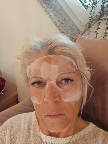 Customer photo review of Kollagen Boosting Maske