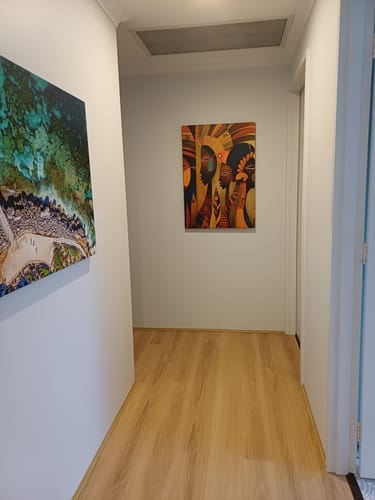 Customer photo review of SOPHISTICATION CANVAS