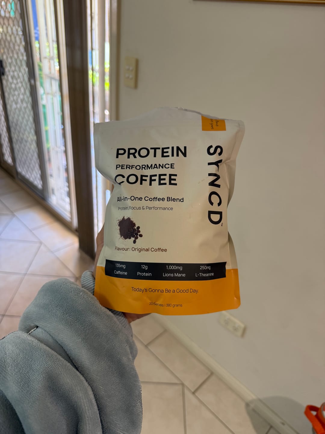 Customer photo review of Protein Coffee Grass Fed Collagen Protein