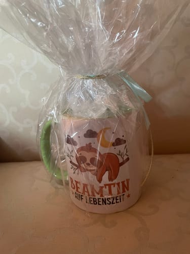 Customer photo review of Beamtin Auf Lebenszeit Tasse Geschenk Frauen Beamte Geschenkidee
