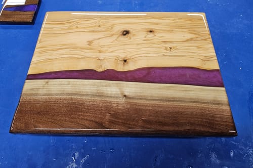 Customer photo review of 16x12x1.5" Economy Silicone Mold - Charcuterie Board Form