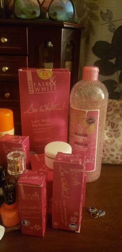 Customer photo review of Fair and White So White Skin Perfector Gel 30ml / 1 fl oz