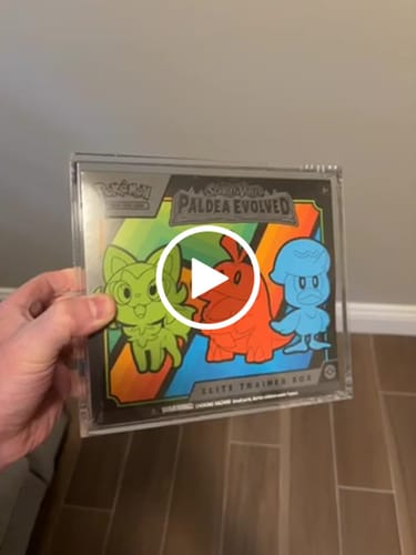 Customer video review of Pokemon Paldea Evolved Elite Trainer Box