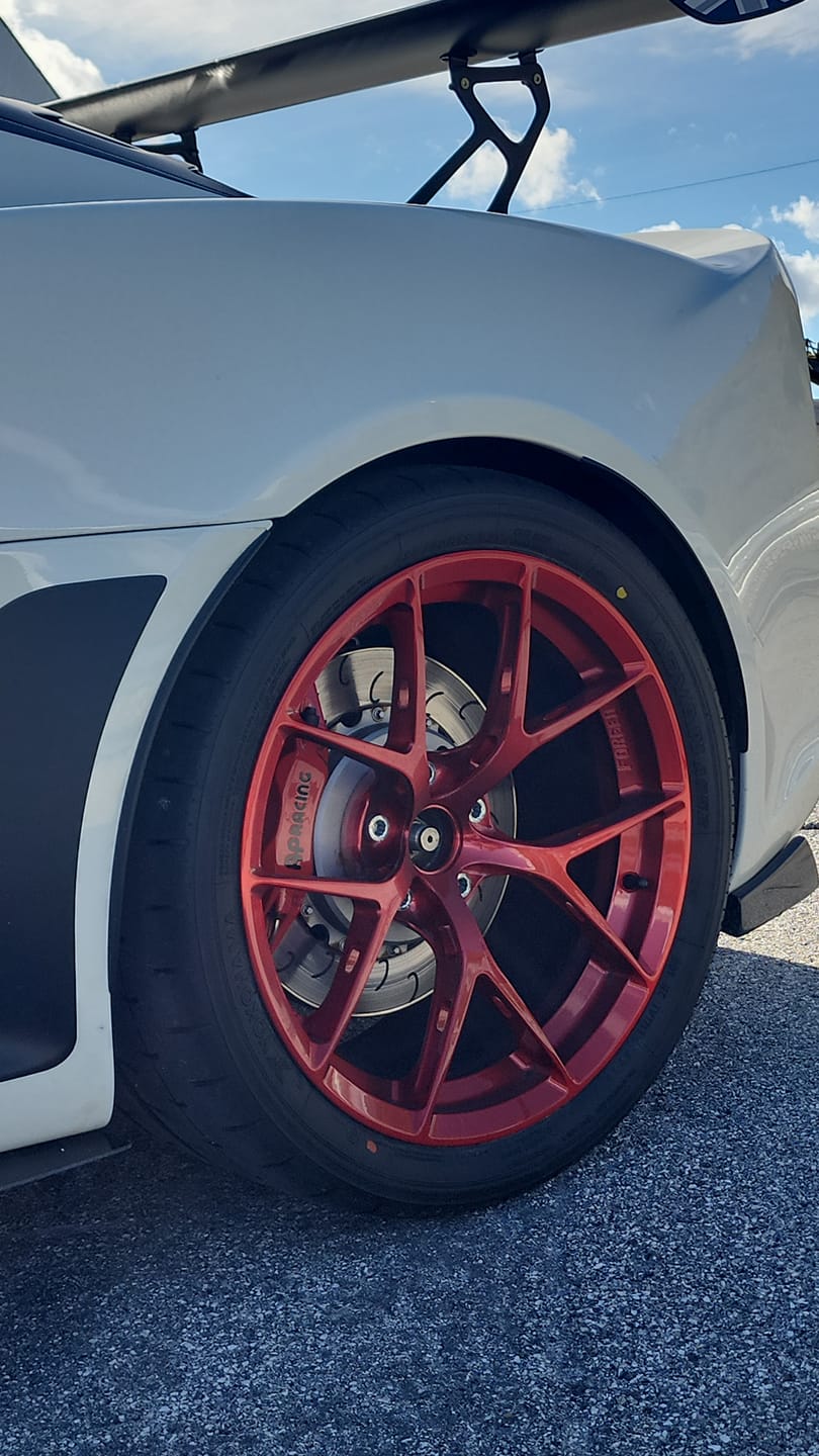 Customer photo review of Lotus Ultra-Light Alloy Forged Wheels V2 by Aerie Performance