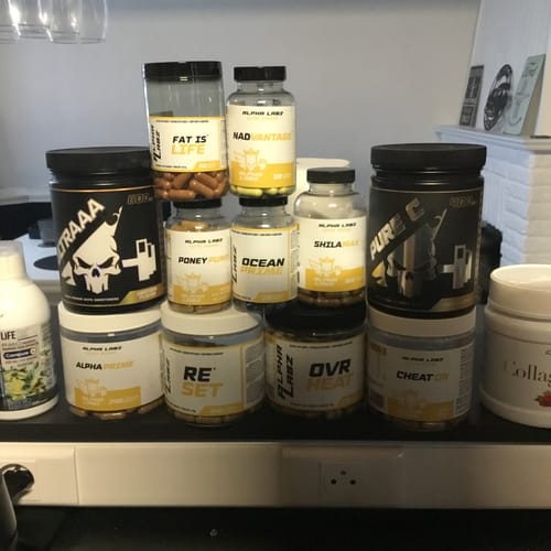 Customer photo review of Alpha Labz - OVRHEAT