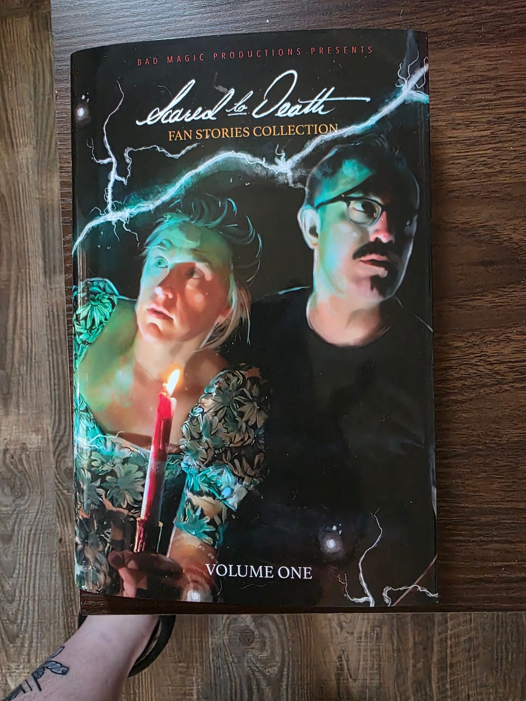 Customer photo review of Scared To Death Book Vol One UNSIGNED