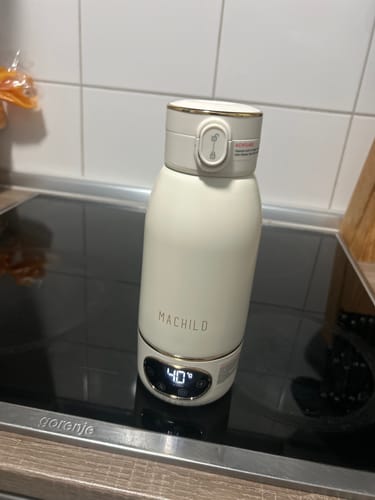 Customer photo review of Tragbarer Fläschchenwärmer + Milchpulverbox + Schnell-Ladegerät