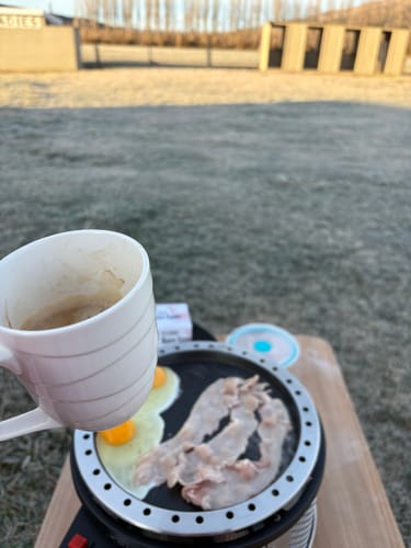 Customer photo review of COBB Grill Gas Bundle with Free Pizza Stone