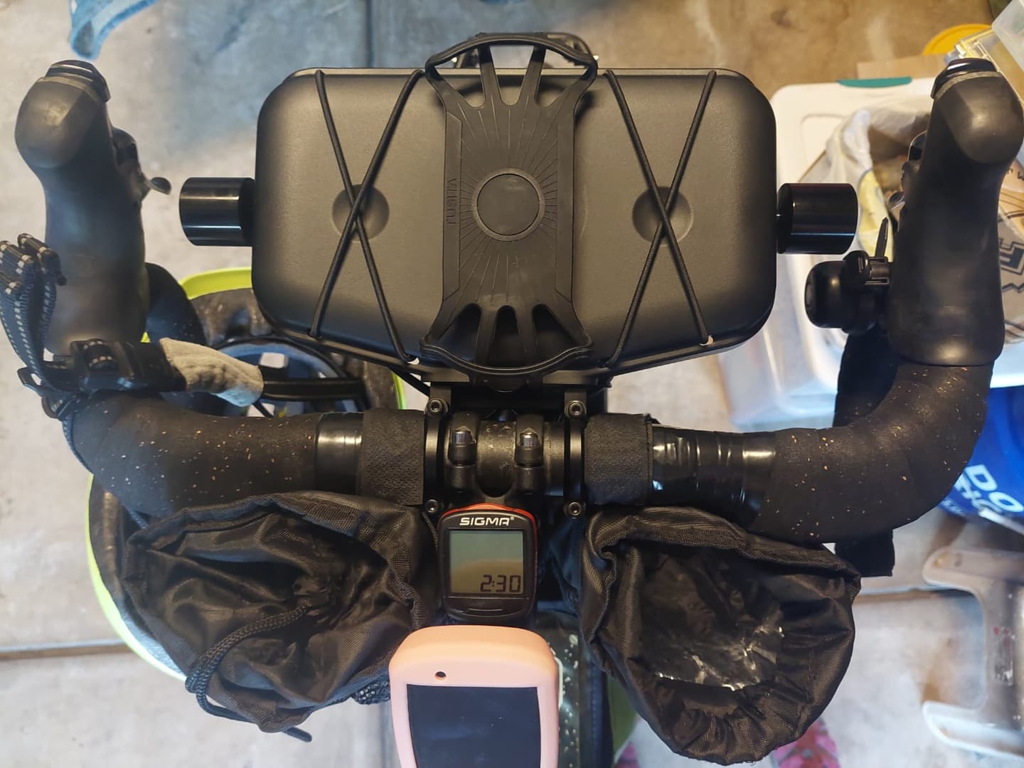 Customer photo review of The Handlebar Bag