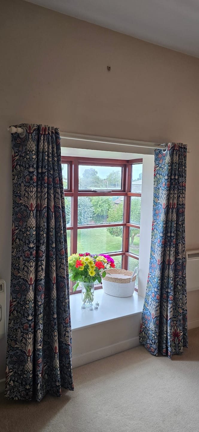 Customer photo review of William Morris Snakeshead Tapestry Fabric