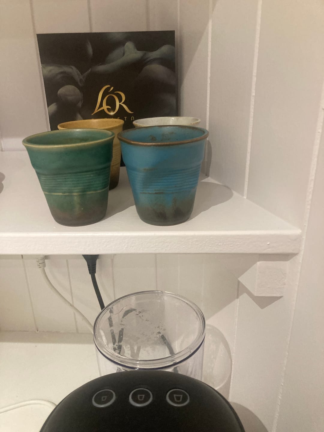 Customer photo review of Contemporary Crushed Espresso Cups