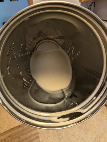 Customer photo review of Whey Protein Isolate with Organic Vanilla