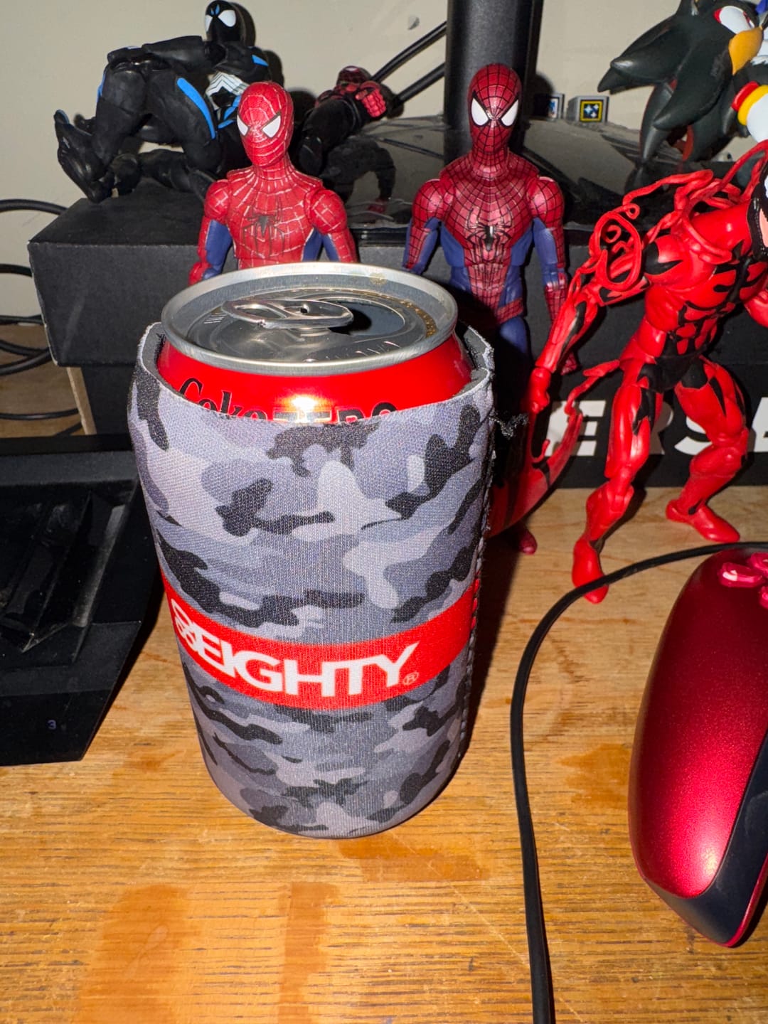 Customer photo review of 80Eighty® Camo Slim Koozie