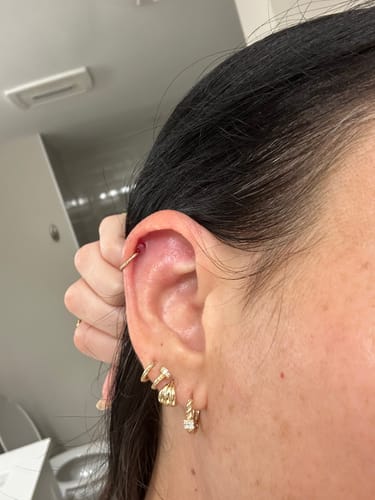 Customer photo review of Piercing Perfection Duo