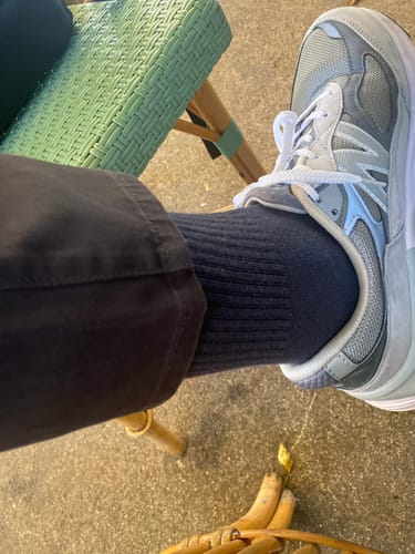 Mehmet M. review of Unıcolor-Black Long Socks image 1 out of 1