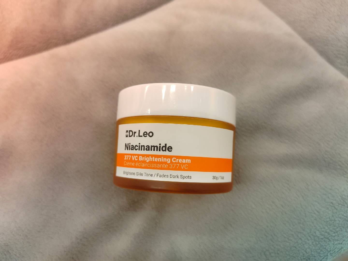 Customer photo review of Dr.Leo 377 VC Crema Blanqueadora y Antimanchas
