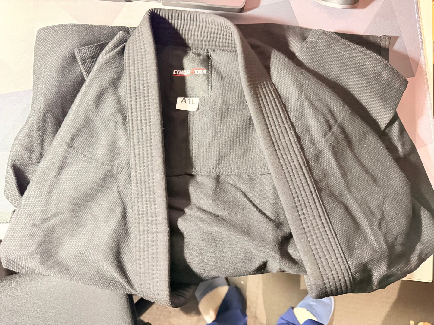 Customer photo review of Combatra Black Brazilian Jiu-Jitsu Gi Jacket