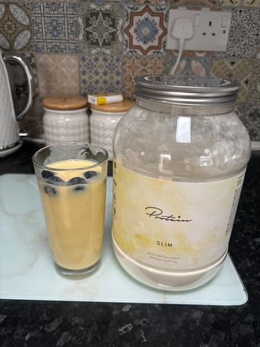 Customer photo review of Slim Meal Shake, 34 Servings