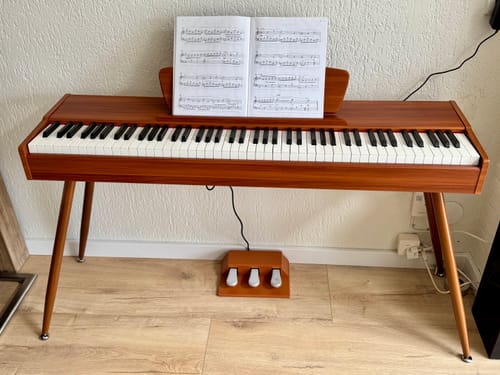 Customer photo review of Donner DDP-80 Digital piano im Holzdesign