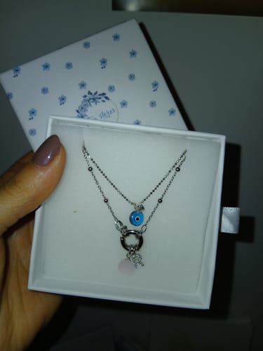 Customer photo review of Charm Occhio greco 🧿
