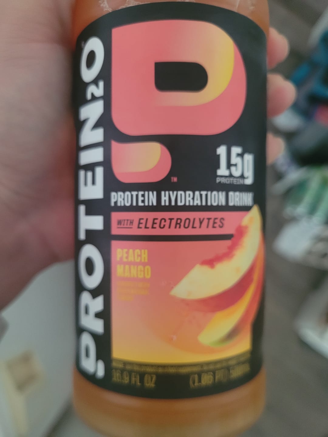 Customer photo review of Protein2o - Eau infusée protéinée + Électrolytes - 500ml