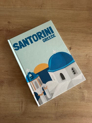 Customer photo review of Custom Travel Book