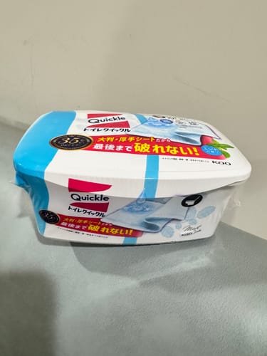 Customer photo review of 花王 KAO 廁所清潔濕紙巾 消滅尿臭 便臭。一般包裝/補充包