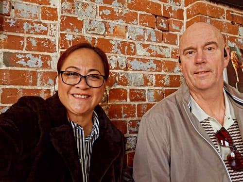 Customer photo review of Kayla Faux Fur Jacket in Black