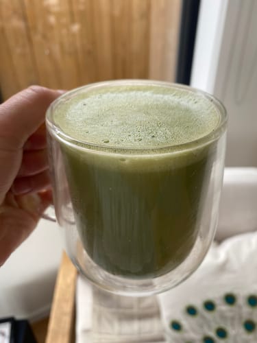 Customer photo review of Cinnamon Matcha Latte (3 Pack)